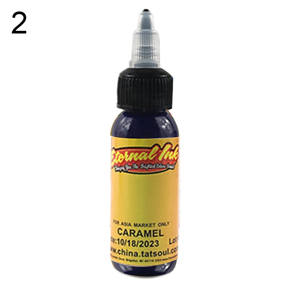 New 30ml Tattoo Pigment Ink for Semi-permanent Eyebrow Eyeliner Lip Body Art Paint
