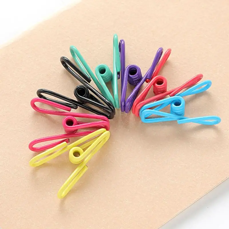 10 Uds Metal para lavandería pinzas para ropa colgando pinzas, broches alimentaria Clip pinzas de ropa interior calcetines secado Rack titular de la venta caliente