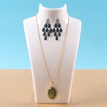 

Necklace Jewelry Pendant Display Stand Holder Show Case Decorate Jewellery Organizer Necklace Holder 20x13.5x7cm