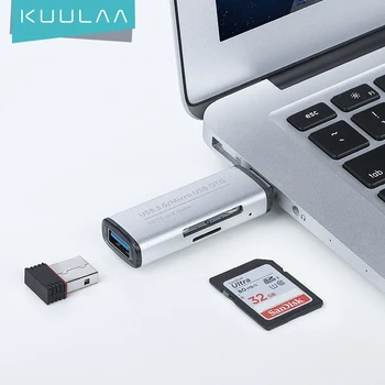 

KUULAA All in One Memory Card Reader MINI USB 2,0 OTG Micro SD/SDXC TF Card Reader Adapter for PC Laptop Computer