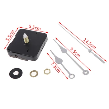 

1 Set DIY Silent Wall Quartz Clock Movement Mechanism Repair Tool Parts Kit Set