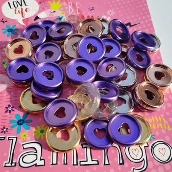 

50PCS Mushroom Hole Button Disc Loose-leaf Flip Notebook Binding Buckle Office Plastic 24MM Binder Rings Discs