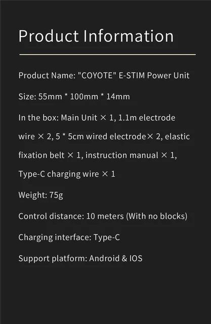 DG-LAB 3.0 Electro Shock E-Stim APP Control 25