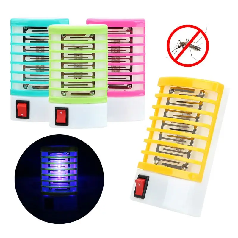

US/EU Plug Electric Mosquito Repellent Device Fly Bug Insect Trap Killer Light LED Socket Mosquito Killer Lamp
