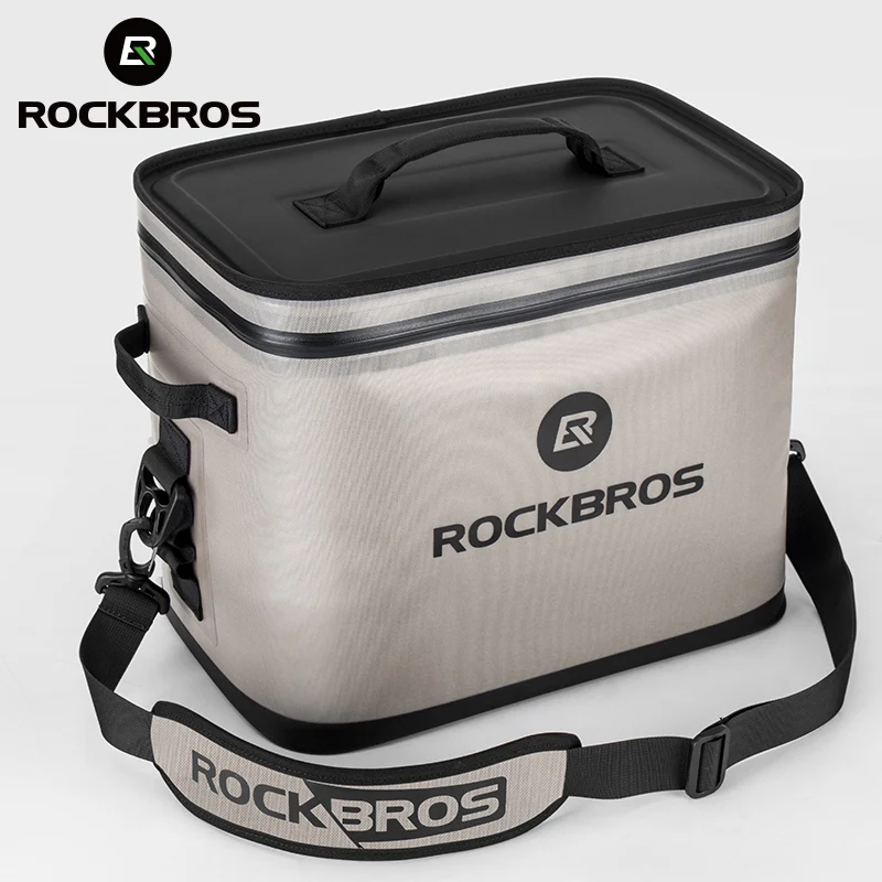 

ROCKBROS 100% Waterproof 20L Large Capacity Picnic Bag Cooler Storage Backpack Picnic Basket Fishing Portable Car Cooler Box