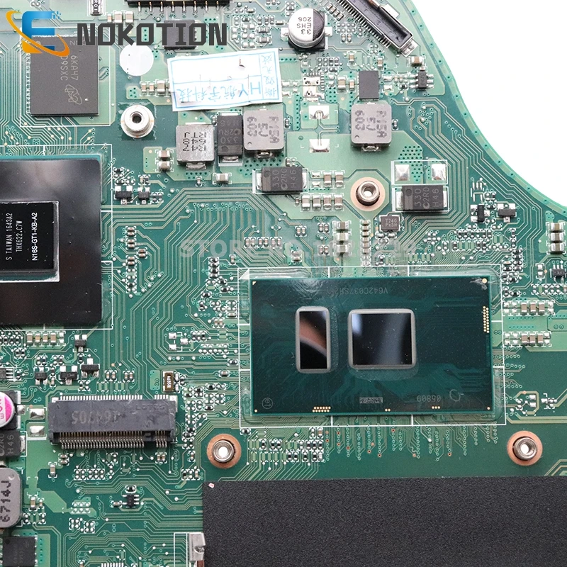 NOKOTION для acer aspire E5-575 E5-575G материнская плата для ноутбука DAZAAMB16E0 NBVDH11004 основная плата SR2EY I5-6200U процессор 940MX GPU