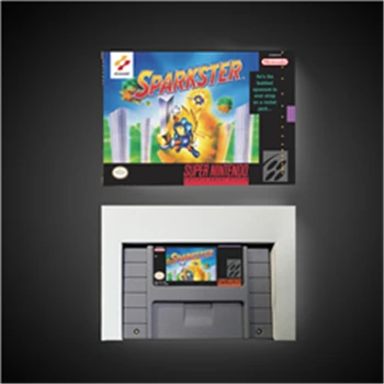 

Sparkster - Action Game Card US Version with Retail Box
