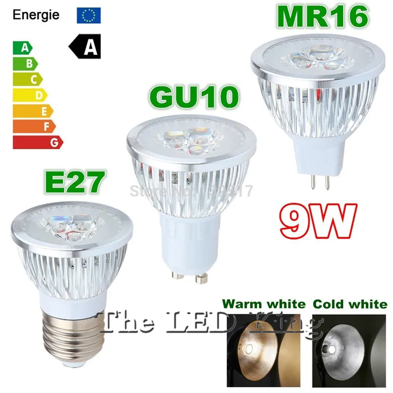 Лучшая цена светодиодный прожектор GU10 GU5.3 MR16 3 Вт 5 9 12 15 110 В 220 в диммируемая