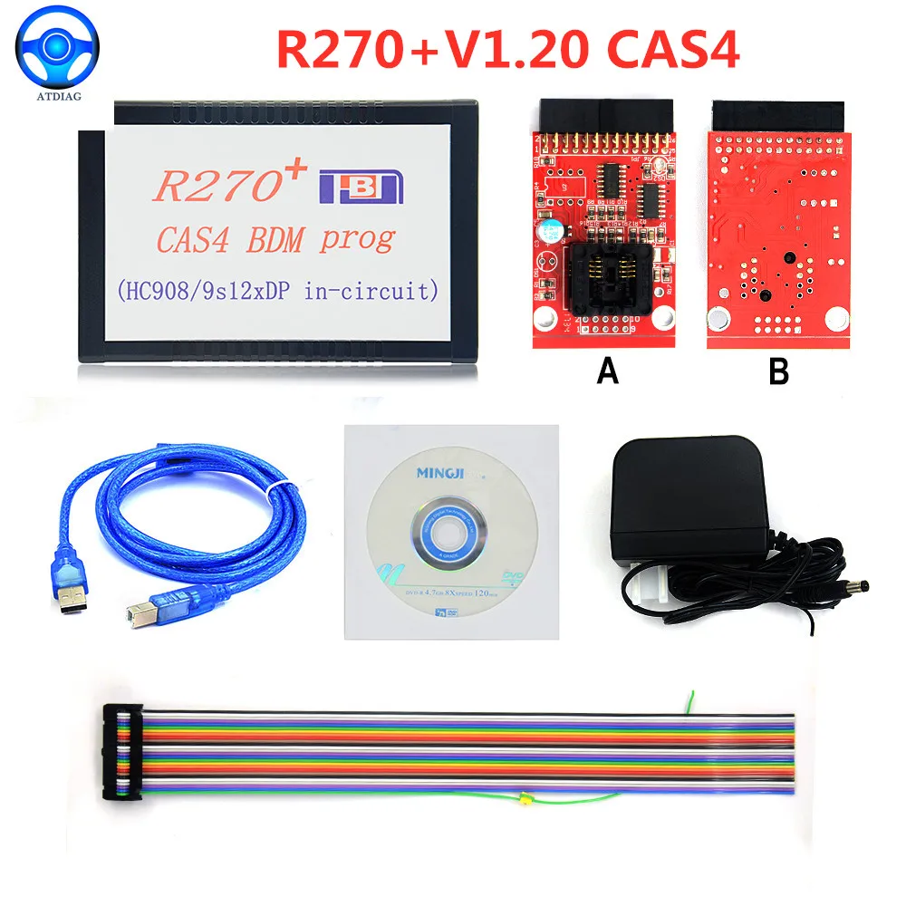 2021 новейший OBD2 диагностический инструмент R270 + CAS4 BDM Prog автоматическое