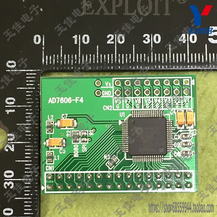 AD7606 модуль сбора данных 16-битный АЦП 8-канальный синхронизации частота дискретизации 200 кГц(C2B4