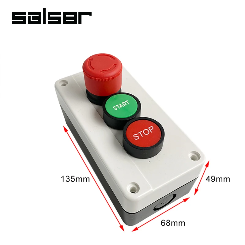 comeco eletrico interruptor do botao da 01