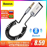 Baseus Aux Bluetooth Adapter Dongle Cable For Car 3.5mm Jack Aux Bluetooth 5.0 4.2 4.0 Receiver Speaker Audio Music Transmitter 1