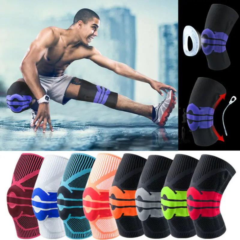 Наколенники спортивные 1 шт. наколенник для спорта фитнеса баскетбола