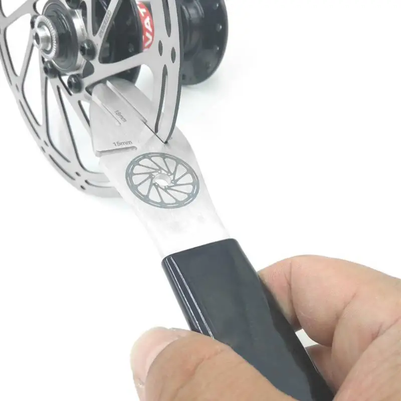 Велосипедный дисковый ключ для тормоза ротор MTB из нержавеющей стали выравнивание ремонт зазор противоскользящая ручка Набор инструментов аксессуары
