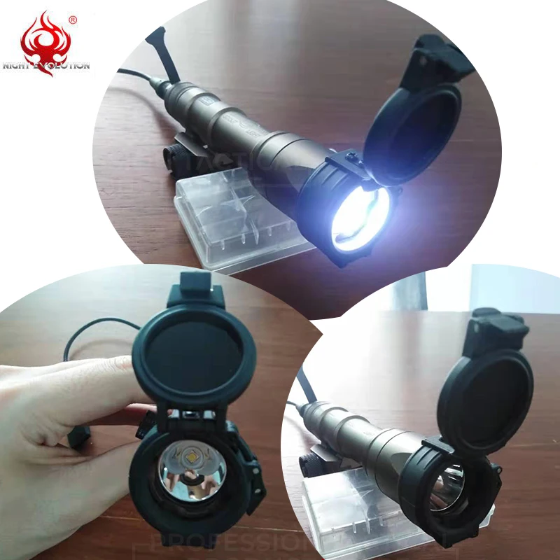 Element Airsoft тактический фонарь вспышка светильник откидная крышка Surefir M600C с