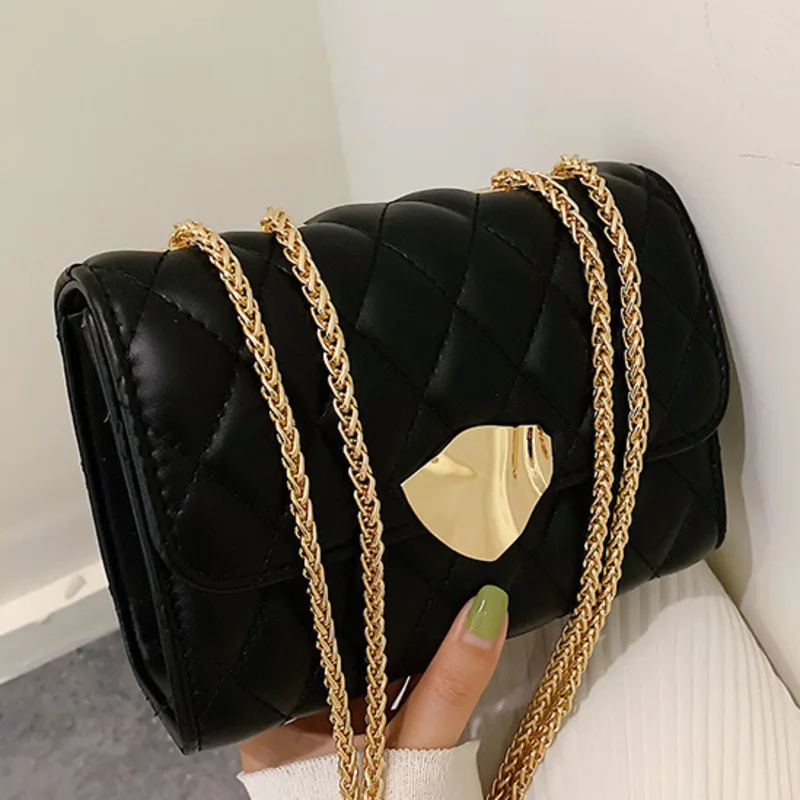 Female Lattice Crossbody Bag For Women 2020 Quality PU Leather Luxury Handbag Designer Sac A Main Ladies Shoulder Messenger | Багаж и