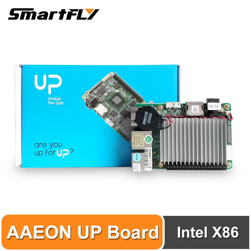 AAEON UP Board Inter 4 Гб ОЗУ + 32 ГБ EMMC Совместимость с большинством Raspberry Pi HAT Intel X86