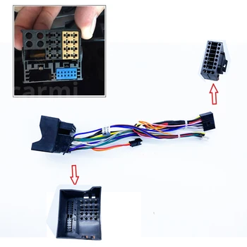 

Harness wire cable for Hyundai kia Ford Subaru VW Skoda Octavia Golf 5 6 7 Touran Passat Polo Bora EOS Android Fiber GPS Radio