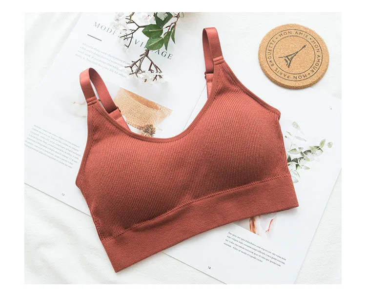 Roseheart, женский модный красный бюстгальтер без косточек, беспроводной, для девушек, с подкладкой, бюстгальтеры для женщин, глубокий v-образный вырез, для студентов, бюстгальтеры, нижнее белье, чашечки A, B, C размера плюс, для женщин