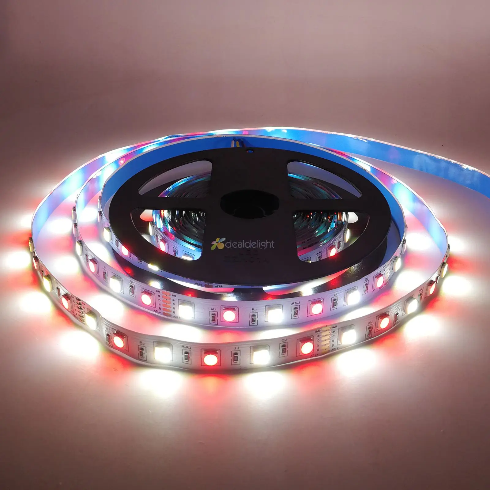 LED Strip 5050 60 LEDs/m Flexible Home Decoration Lighting LED Tape RGB RGBW RGB CCT White/Warm White/Blue/Green/Red 5m/lot 12V