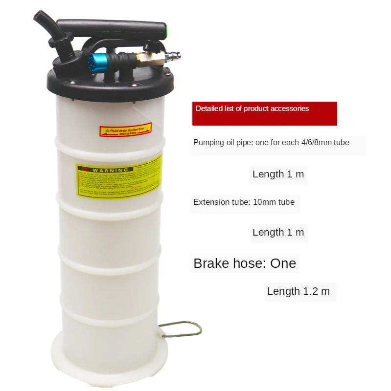 6 5 литровая ручная пневматическая машина двойного использования Для Откачки