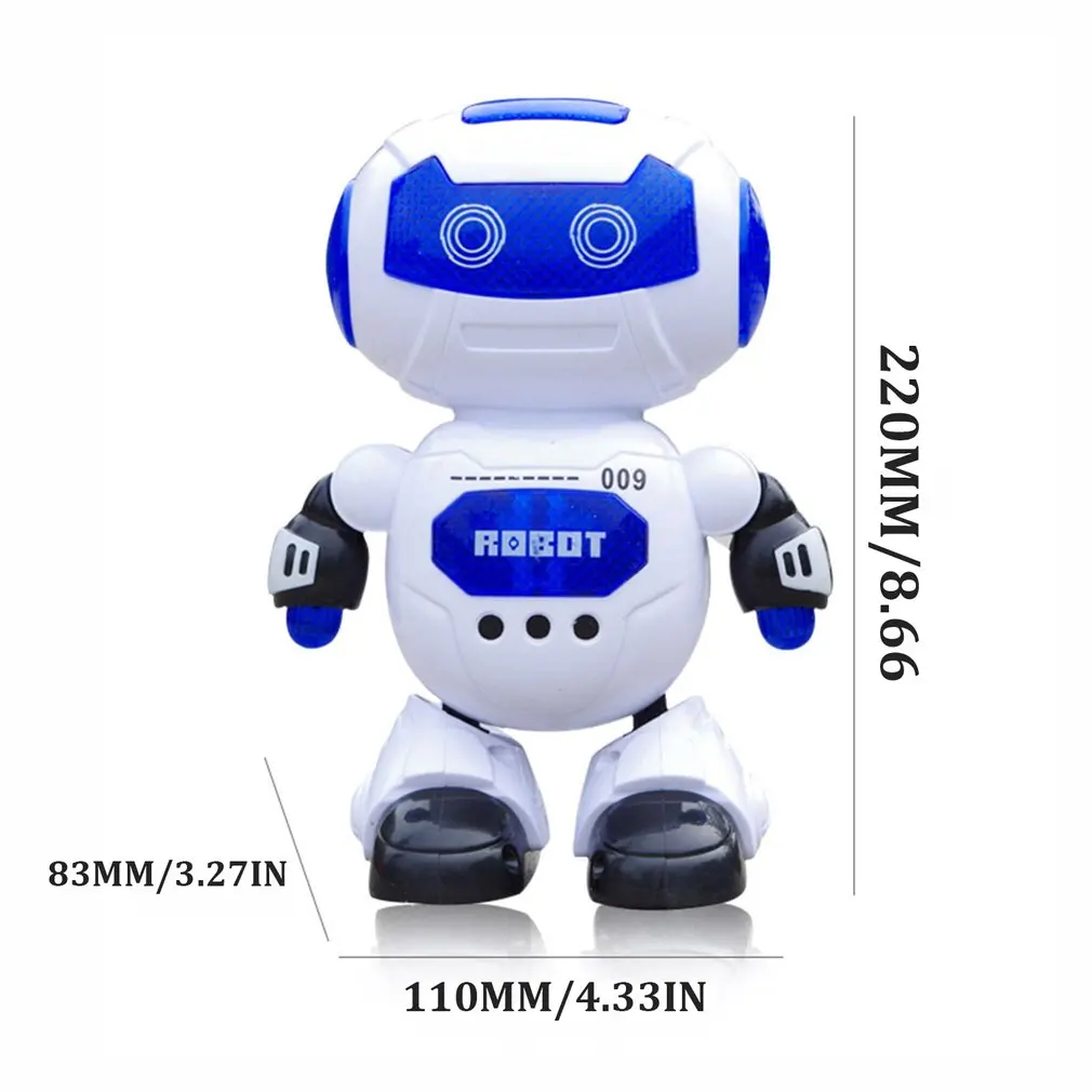 Toys for Children Dance and Music Robot Action Children's Electric Toys Hyun Dance Robot Rotating Light Music
