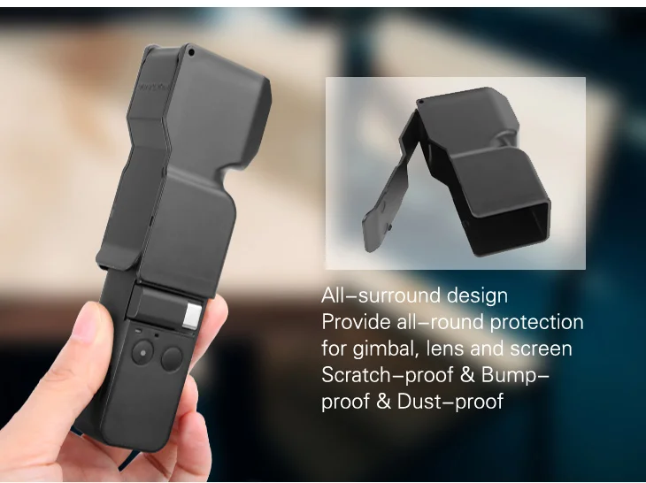 Расширенный защитный чехол для экрана для DJI OSMO, карманный защитный чехол для объектива, аксессуары для ручных стабилизаторов