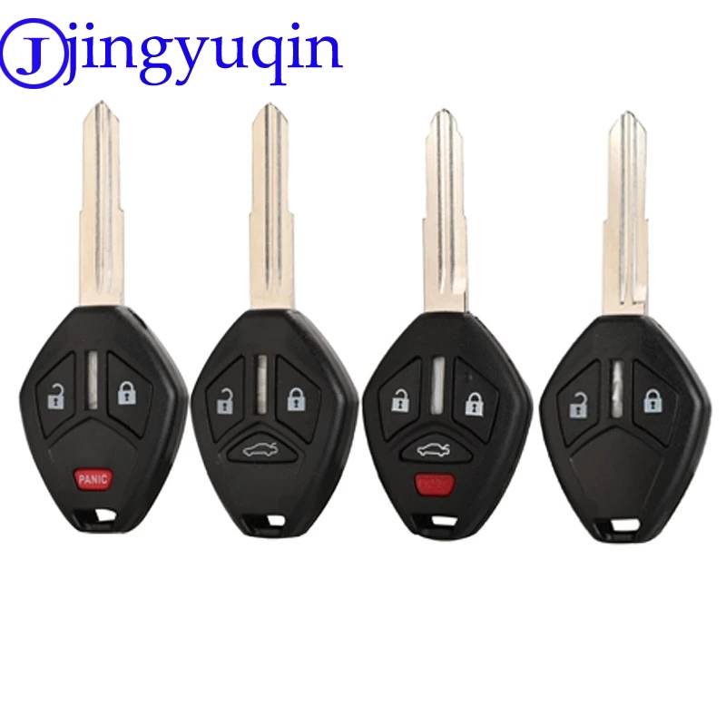 jingyuqin Remote Car Key Case Cover For Mitsubishi Lancer Outlander Endeavor Galant MIT8 Blade Shell 2/3/4 B | Автомобили и