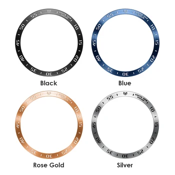 

ALLOYSEED Stainless Steel Bezel Ring Case for Samsung Galaxy Watch 3 41mm Metal Styling Protection Frame Cover