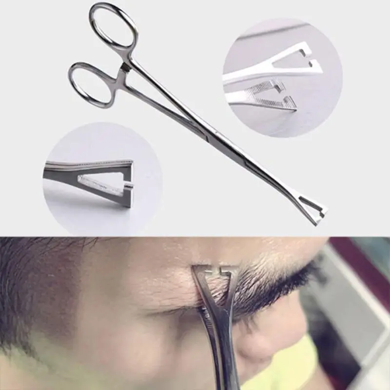 1Pc Surgical Steel Ring Opening Closing Bending Pliers Tweezers Body Piercing Tools