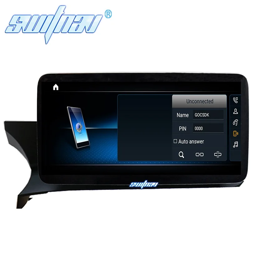 Автомобильный dvd-плеер SWITNAV Qualcomm Android 9,0 для BENZ c-класс W204/S204 C180 C200 C220 C260 C280 дисплей монитор автомобильный аудио gps