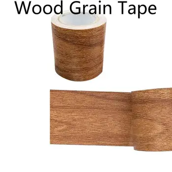 

Artificial Wood Grain Tape Adhesive Repair Masking Tape For Home Furniture Care Waterproof Anti-mold Tape Stickers 5.7cmx4.57m