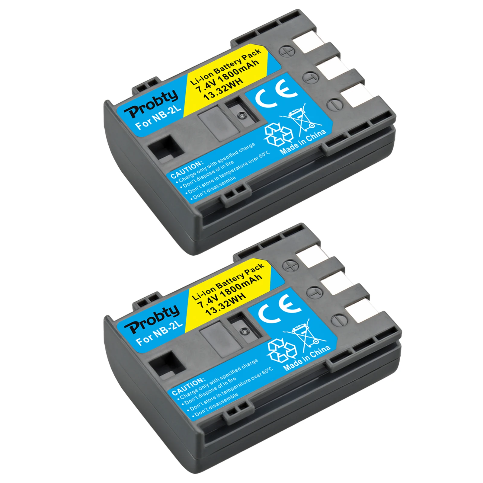 3 шт. PROBTY NB-2L NB2L батарея камеры+ ЖК-зарядное устройство USB для Canon EOS 400D S80 S70 S50 S60 350D G7 G9 Kiss N X Rebel XT XTi
