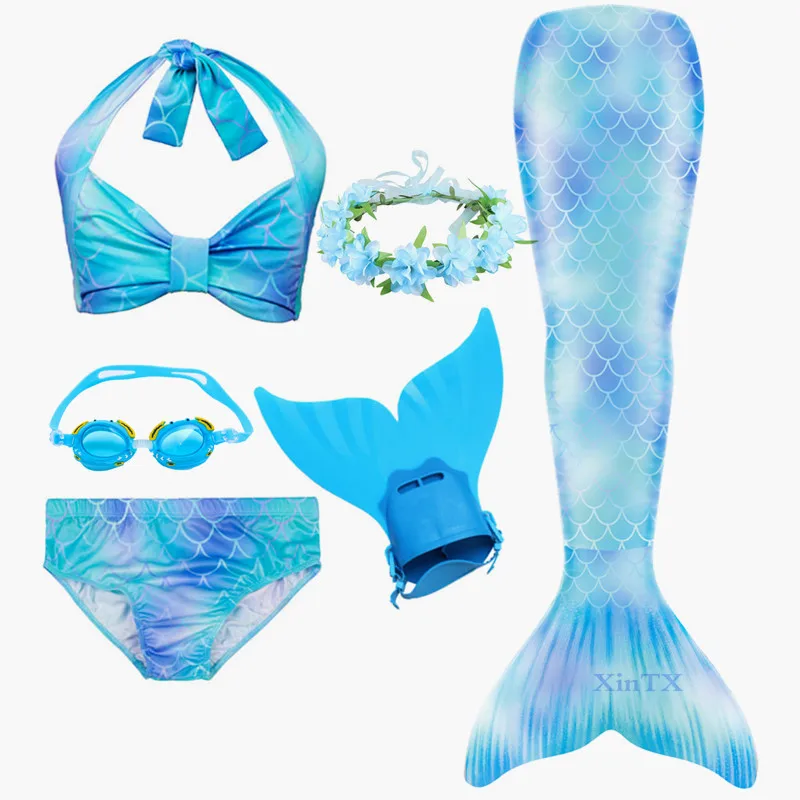 Купальный костюм с хвостом русалки для девочек; купальный костюм с плавником; купальник-бикини; купальный костюм с хвостом русалки; одежда для купания; костюмы для костюмированной вечеринки