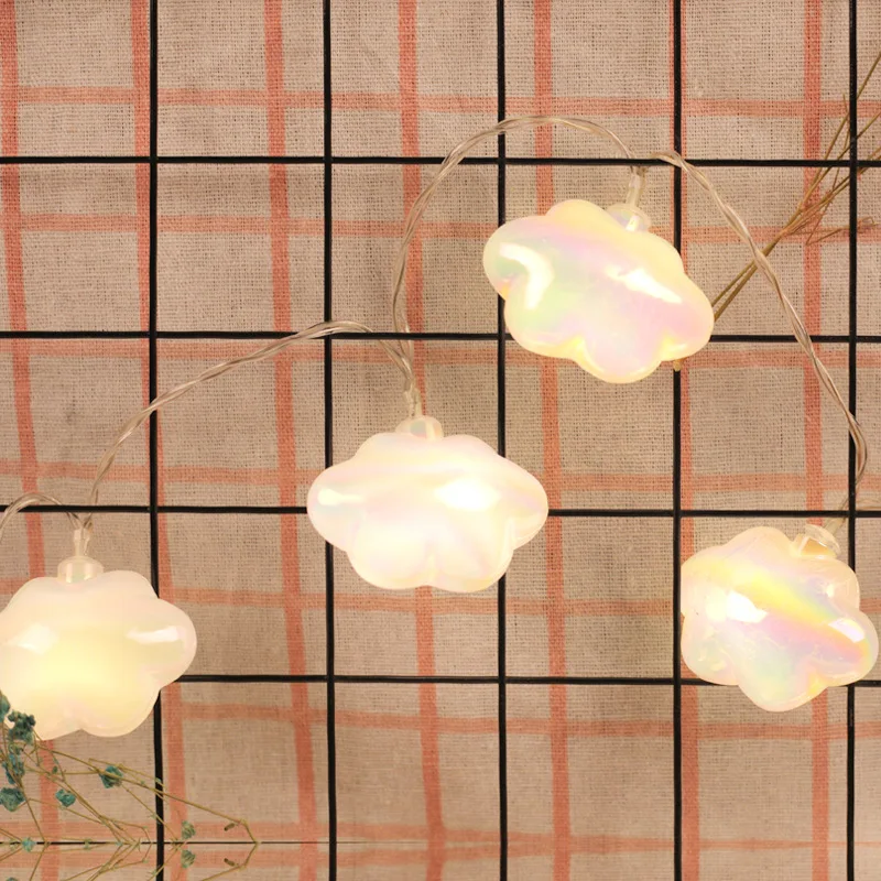 WENHSIN Led смайлик облако форма гирлянды DIY вечерние украшения Свадебные Рождественские подвесные лампы цвет декоративные светильники медный свет