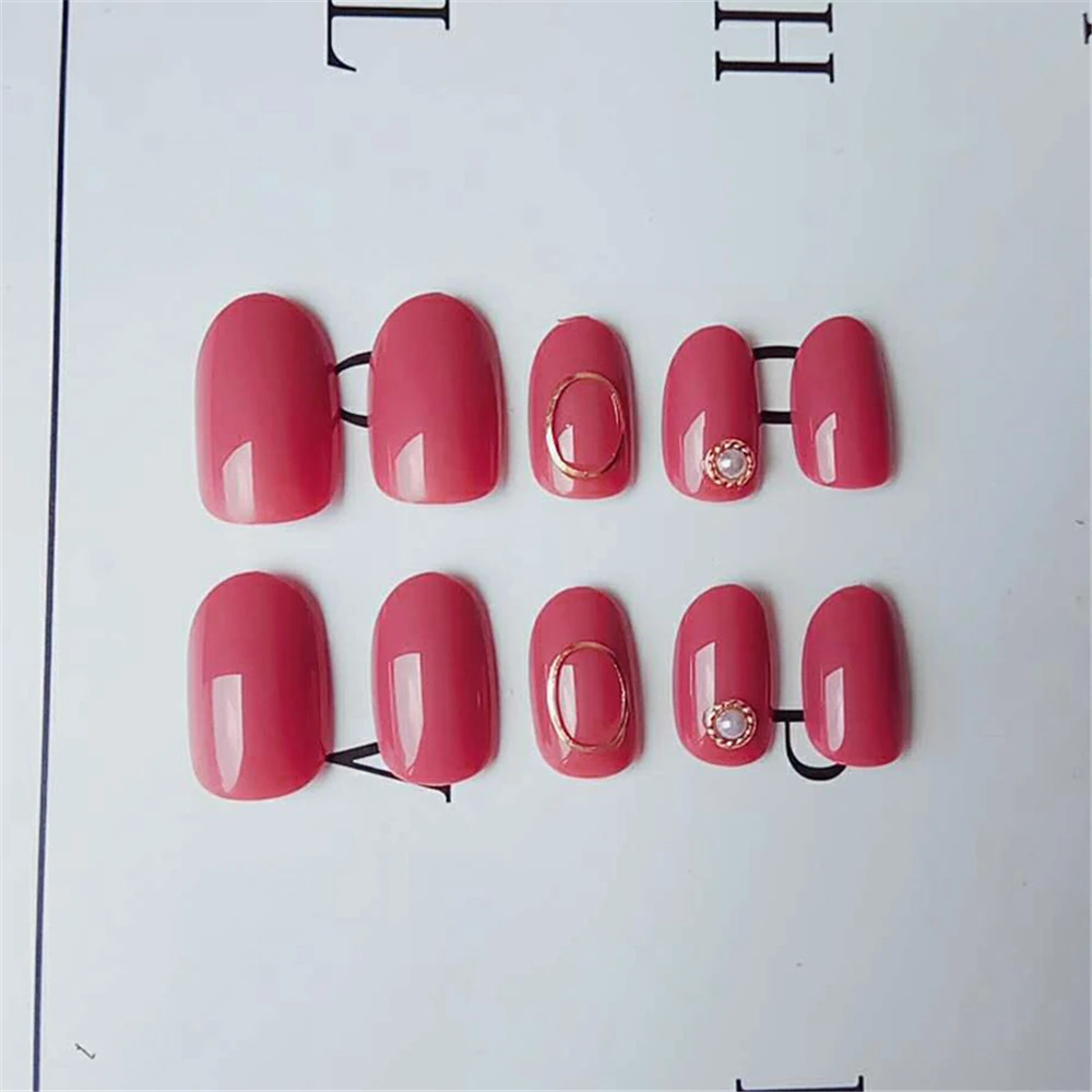 Luxury False Nails Nude Pink Glitter Golden Line Decoration Extra Long Fake Nails Stiletto Pigment Designer 1 Luxury False Nails Nude Pink Glitter Golden Line Decoration Extra Long Fake Nails Stiletto Pigment Designer 2