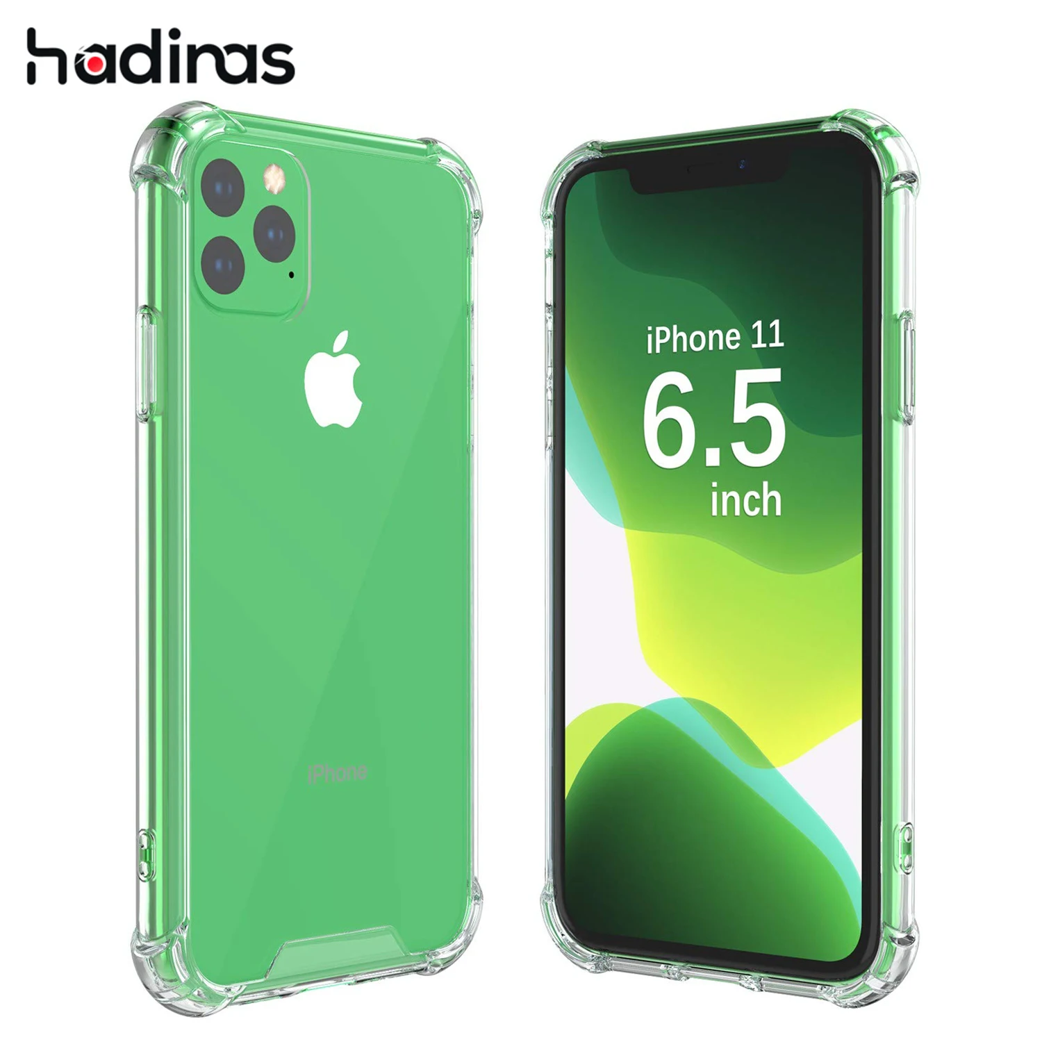 

Full Protective Case for iPhone 11 Pro Max 2019 Ultra Thin Transparent Back Cover for iPhone 11 XR X XS Max Clear Coque Funda