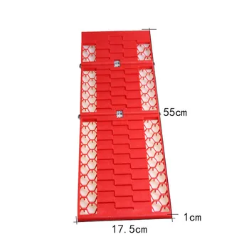 

Car Emergency Escape Plate Traction Mat Tire Grip Aid Foldable Non-Slip Car Emergency Escape Plates Sonw Remover