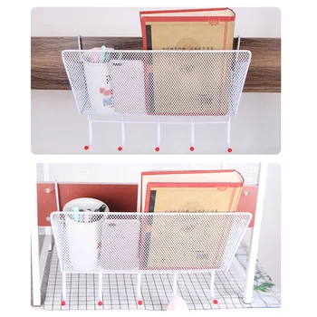 

College Student Dormitory Artifact Bed Hanging Basket Storage Rack Bedroom Bed Shelf On The Bedside Hanging Basket