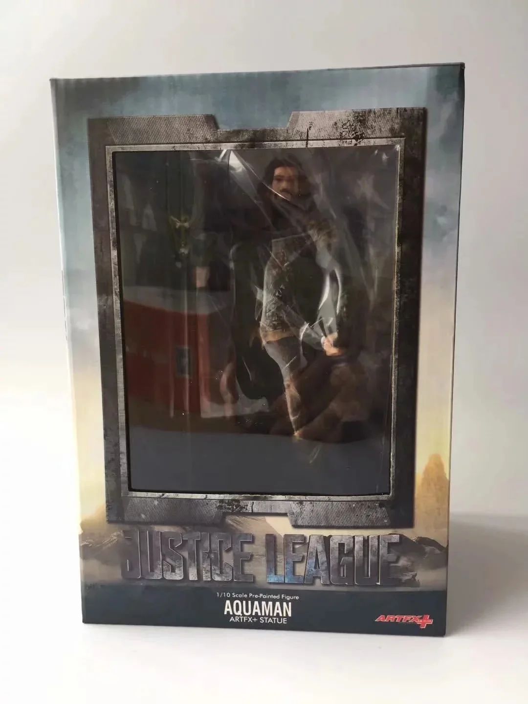Лига Справедливости DC Cartoon Art Neptune Atlantis Trident модель в коробке Garage Kit