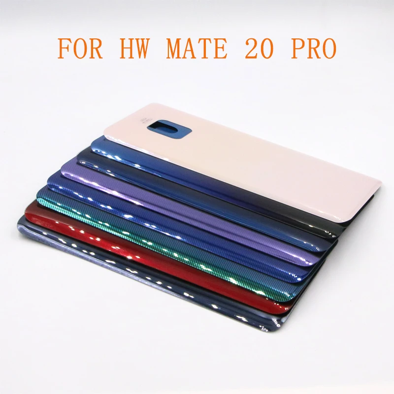10 шт. mate 20Pro чехол с крышкой чехол настоящий корпус для HUAWEI mate 20Pro замена крышки батареи