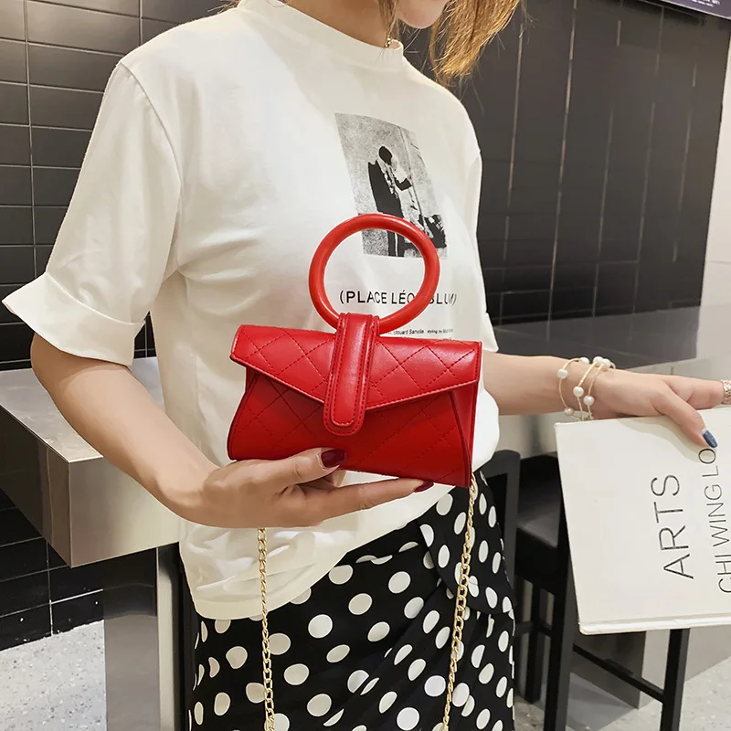 

New France Non-mainstream Design Bag Small Bag Women's 2019 New Style Fashion Korean-style Versatile Shoulder Bag Fashion Hand
