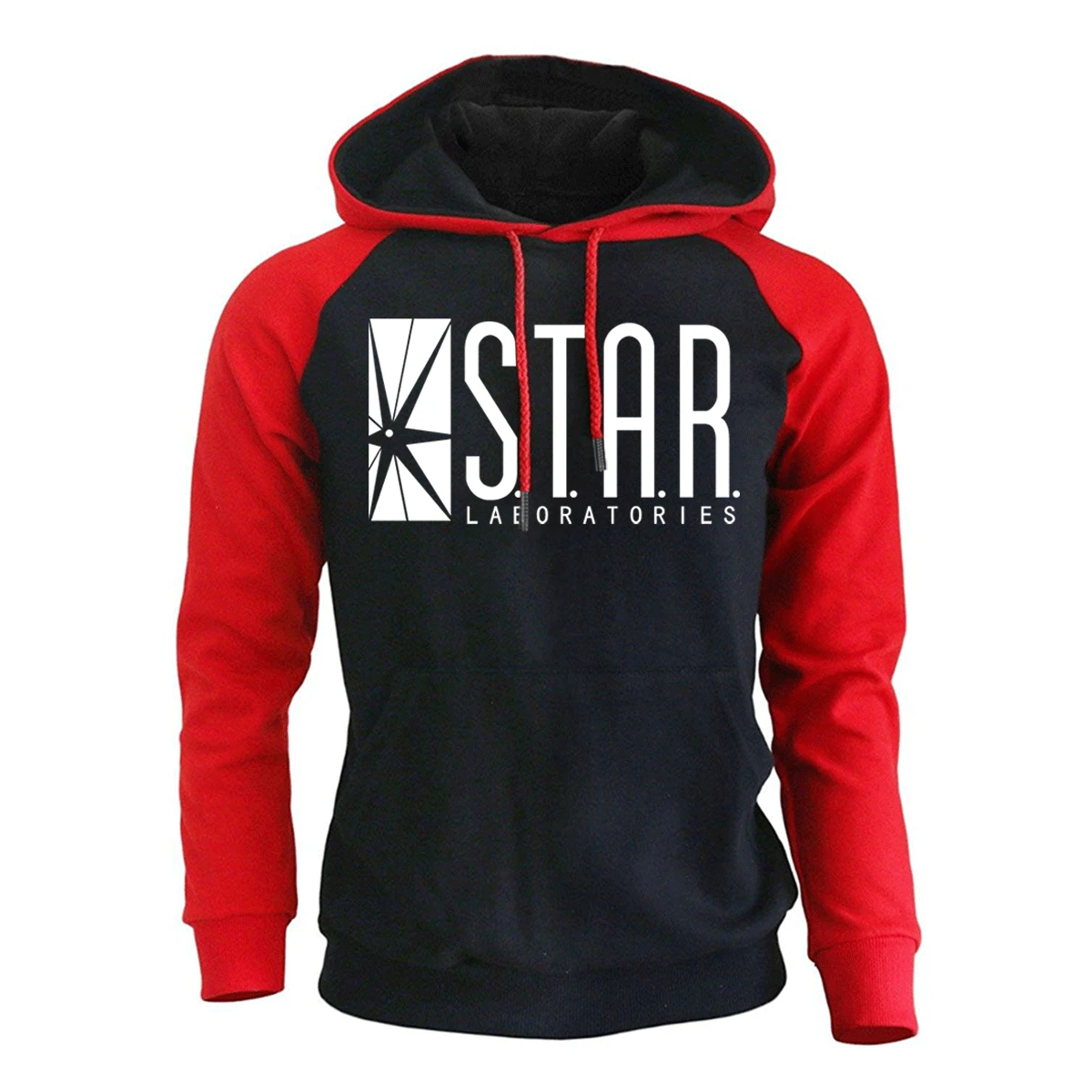 Male Raglan Hooded Hoodies Star s.t.a.r.Labs Printed 2020 spring autumn Sweatshirts casual Hoody For Men Sportswear Pullover top Male Raglan Hooded Hoodies Star s.t.a.r.Labs Printed 2020 spring autumn Sweatshirts casual Hoody For Men Sportswear Pullover top