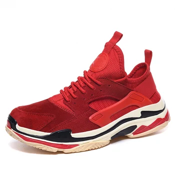 

2019 Fashion Breathable Light Men Casual Shoes Lace-up Sneakers Man Adults Men Sport Shoes Male Footwear Shoes Men Sneakers