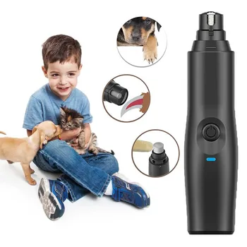 

Rechargeable Pet Nail Grinder Dog Nail Clippers Painless Usb Electric Cat Paws Nail Cutter Grooming Trimmer File Us Eu Dropship
