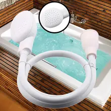 Portable Handheld Splash Shower Tub Sink Faucet Attachment Sprinkler Kit Head Spray Shower Washing Pet Hose S9O0