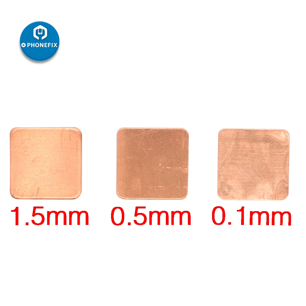 

CPU Copper Radiator Heat Sink for Notebook Laptop CPU Video Card with Heat Conduction Copper Sheet Red Copper Sheet