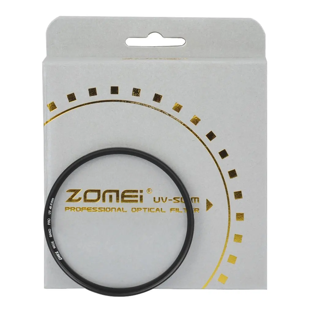 Zomei Профессиональный ультра-тонкий УФ фильтр 40,5/49/52/55/58/62/67/72/77/82 мм Алюминий рамка для Canon sony для Nikon
