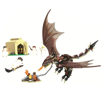 

11341 Potter Movie Hungarian Horntail Triwizard Challenge Model Building Blocks Kit Classic Bricks Kids Toy For Children Gift