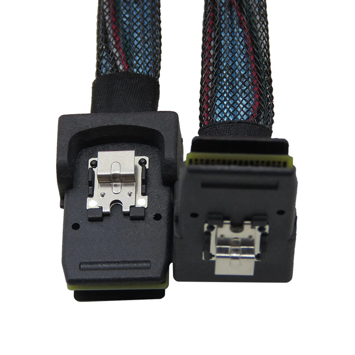 SFF-8087 Mini SAS 4i 36 P to 36Pin Angled 90D Cable 1m | Компьютеры и офис